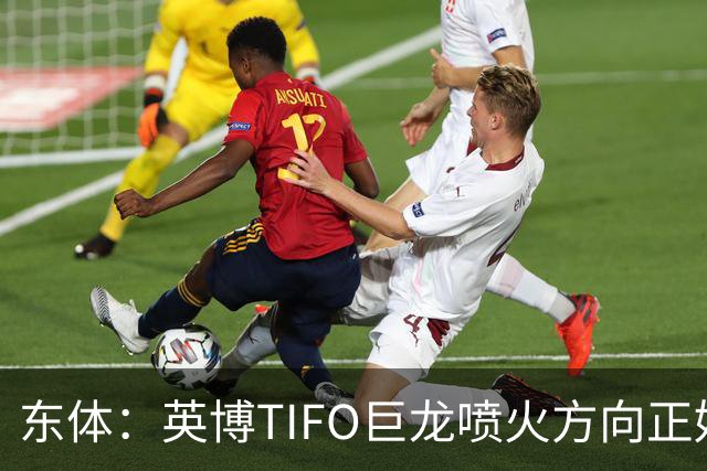 东体：英博TIFO巨龙喷火方向正好是客队看台，铁人球迷被动参加